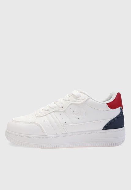 Tenis Lifestyle Blanco-Rojo-Azul Royal County of Berkshire Polo Club