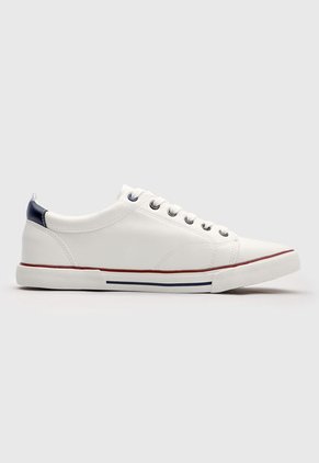 Tenis Lifestyle Blanco-Rojo-Azul Royal County of Berkshire Polo Club