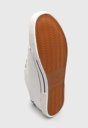 Tenis Lifestyle Blanco-Rojo-Azul Royal County of Berkshire Polo Club