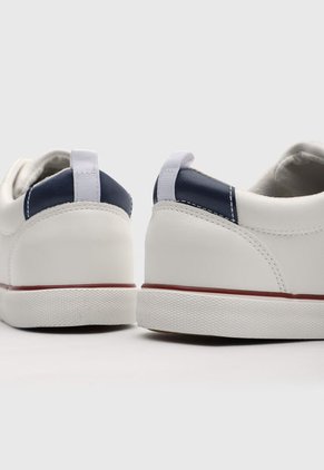 Tenis Lifestyle Blanco-Rojo-Azul Royal County of Berkshire Polo Club