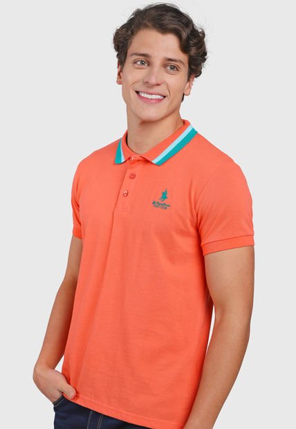 Polo Coral-Azul Royal County of Berkshire Polo Club