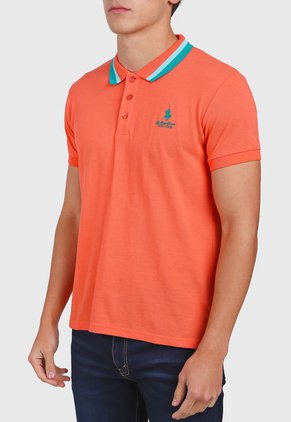 Polo Coral-Azul Royal County of Berkshire Polo Club