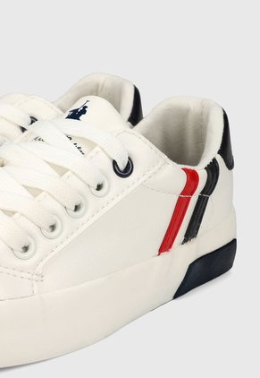 Tenis Blanco-Azul-Rojo Royal County Of Berkshire Polo Club Kids
