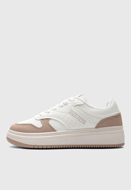 Tenis Lifestyle Blanco-Café Royal County of Berkshire Polo Club