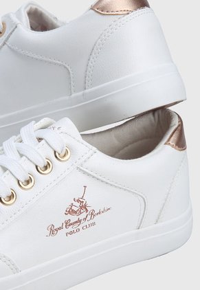 Tenis Blanco-Dorado Royal County of Berkshire Polo Club