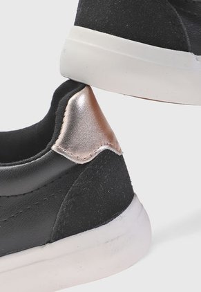 Tenis Lifestyle Negro-Blanco-Dorado Royal County of Berkshire Polo Club