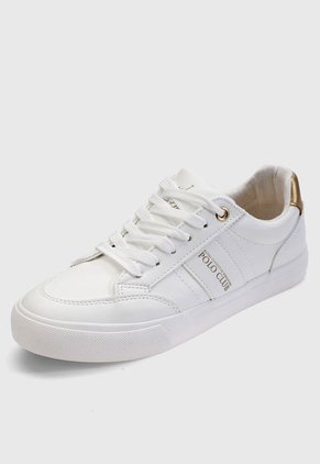 Tenis Lifestyle Blanco-Dorado Royal County of Berkshire Polo Club