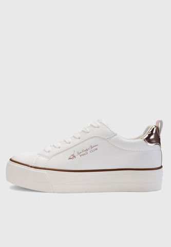 Tenis Blanco-Rosa Royal County of Berkshire Polo Club - Compra Ahora