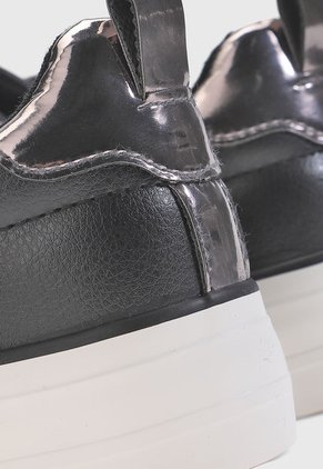 Tenis Lifestyle Negro-Blanco-Plateado Oscuro Royal County of Berkshire Polo Club