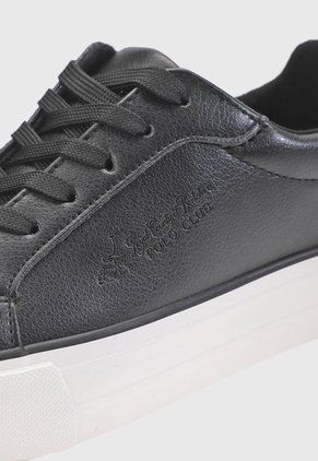 Tenis Lifestyle Negro-Blanco-Plateado Oscuro Royal County of Berkshire Polo Club