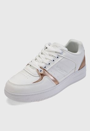 Tenis Lifestyle Blanco-Oro Rosa Royal County of Berkshire Polo Club