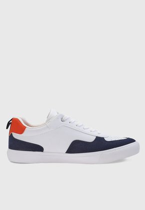 Tenis Lifestyle Blanco-Azul-Naranja Royal County of Berkshire Polo Club