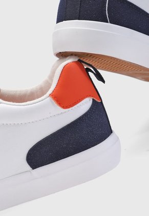 Tenis Lifestyle Blanco-Azul-Naranja Royal County of Berkshire Polo Club