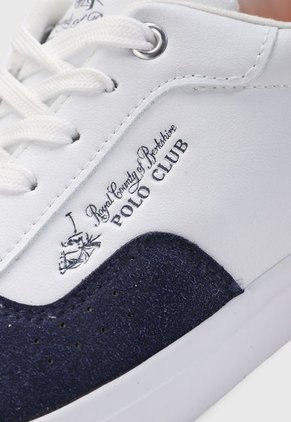 Tenis Lifestyle Blanco-Azul-Naranja Royal County of Berkshire Polo Club