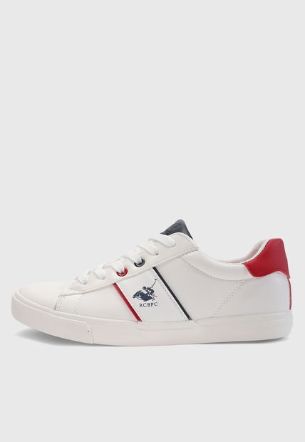 Tenis Lifestyle Marfil-Rojo-Azul Royal County of Berkshire Polo Club