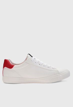 Tenis Lifestyle Marfil-Rojo-Azul Royal County of Berkshire Polo Club