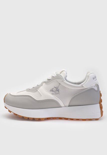 Tenis Lifestyle Blanco-Gris-Miel Royal County of Berkshire Polo Club