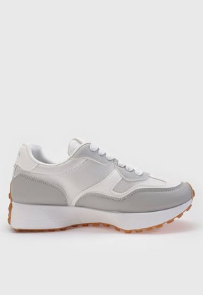 Tenis Lifestyle Blanco-Gris-Miel Royal County of Berkshire Polo Club
