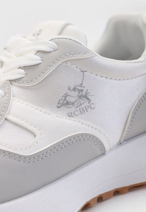Tenis Lifestyle Blanco-Gris-Miel Royal County of Berkshire Polo Club