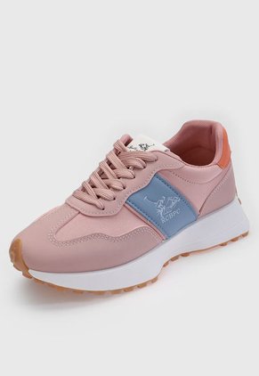 Tenis Lifestyle Palo Rosa-Azul-Coral Royal County of Berkshire Polo Club