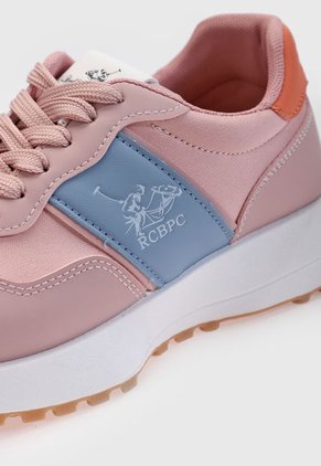 Tenis Lifestyle Palo Rosa-Azul-Coral Royal County of Berkshire Polo Club