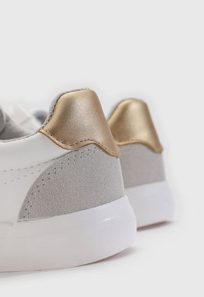 Tenis Lifestyle Blanco-Gris-Dorado Royal County of Berkshire Polo Club