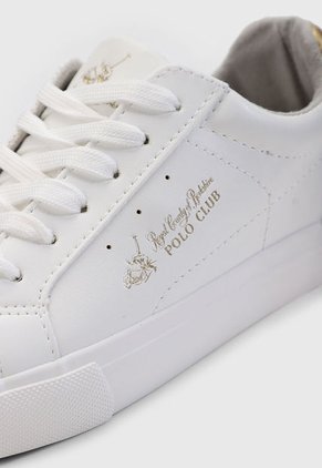 Tenis Lifestyle Blanco-Gris-Dorado Royal County of Berkshire Polo Club