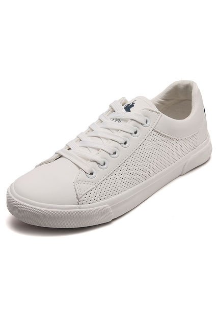 Tenis Blanco-Negro-Rojo Royal County of Berkshire Polo Club