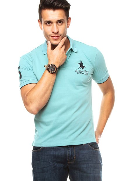 Camiseta Polo Verde Menta Royal County Of Berkshire Polo Club