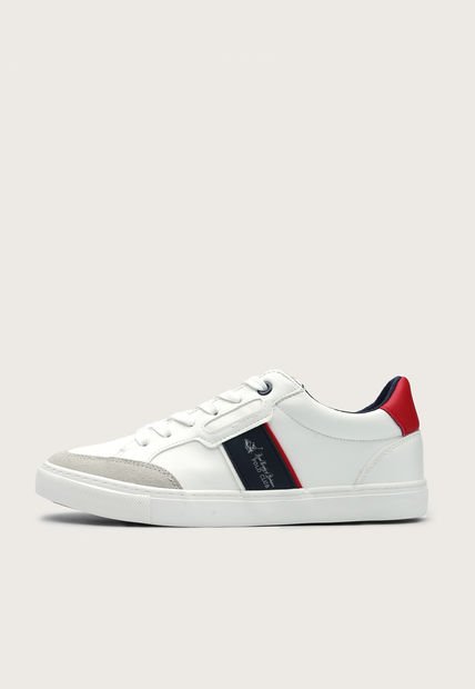 Tenis Lifestyle Blanco-Gris-Azul-Rojo Royal County of Berkshire Polo Club