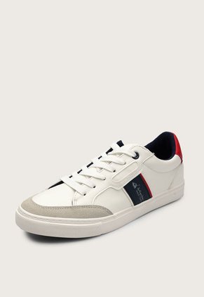 Tenis Lifestyle Blanco-Gris-Azul-Rojo Royal County of Berkshire Polo Club