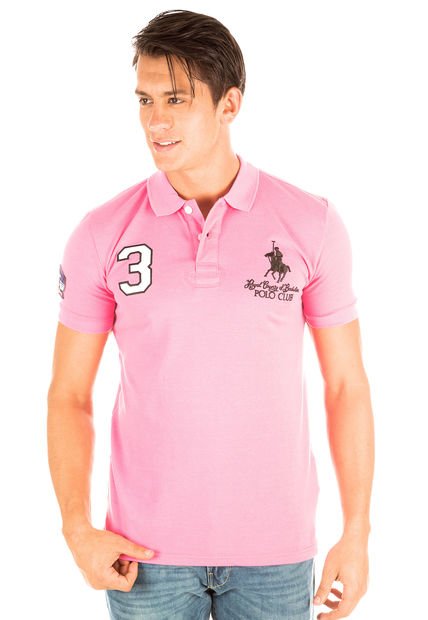 Camiseta Polo Royal County Of Berkshire Polo Club Rosado
