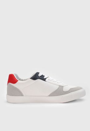 Tenis Lifestyle Blanco-Gris-Azul-Rojo Royal County of Berkshire Polo Club