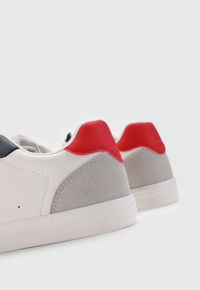 Tenis Lifestyle Blanco-Gris-Azul-Rojo Royal County of Berkshire Polo Club