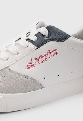 Tenis Lifestyle Blanco-Gris-Azul-Rojo Royal County of Berkshire Polo Club