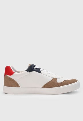 Tenis Lifestyle Blanco-Ocre-Rojo Royal County of Berkshire Polo Club