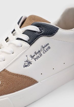 Tenis Lifestyle Blanco-Ocre-Rojo Royal County of Berkshire Polo Club