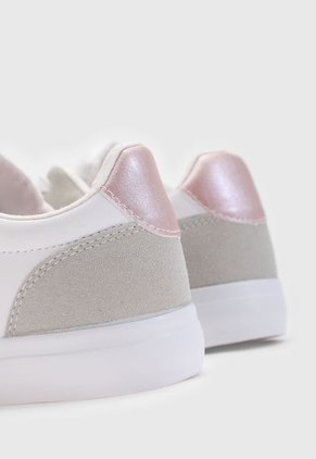 Tenis Lifestyle Blanco-Gris-Oro Rosa Royal County of Berkshire Polo Club