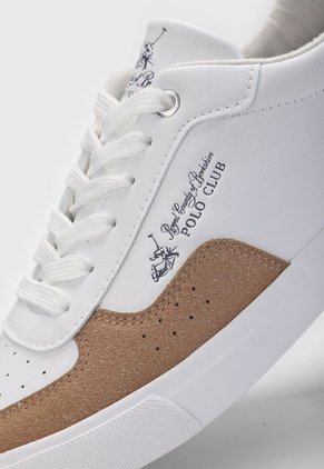 Tenis Lifestyle Blanco-Ocre-Rojo Royal County of Berkshire Polo Club