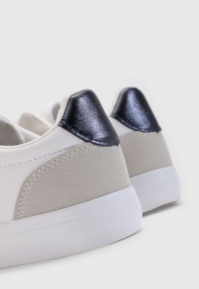 Tenis Lifestyle Blanco-Gris-Azul Royal County of Berkshire Polo Club