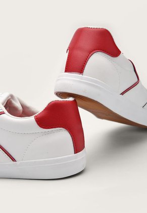 Tenis Lifestyle Blanco-Rojo-Azul Navy Royal County of Berkshire Polo Club