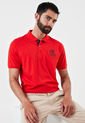 Camiseta Polo Rojo-Azul Royal County of Berkshire Polo Club de Royal County Of Berkshire Polo Club