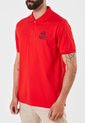 Camiseta Polo Rojo-Azul Royal County of Berkshire Polo Club de Royal County Of Berkshire Polo Club