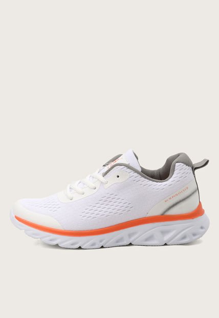 Tenis Lifestyle Blanco-Naranja-Gris Royal County of Berkshire Polo Club