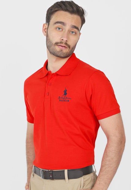 Polo  Royal County Of Berkshire Polo Club red.