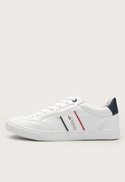 Tenis Lifestyle Blanco-Azul-Rojo Royal County of Berkshire Polo Club