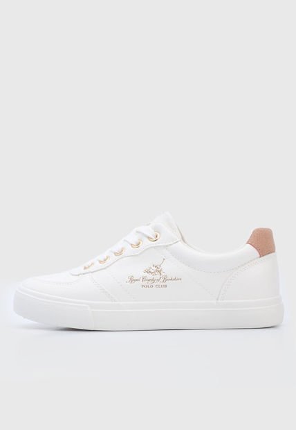 Tenis Lifestyle Blanco-Rosa-Oro Rosa Royal County of Berkshire Polo Club