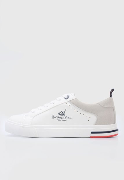 Tenis Lifestyle Blanco-Gris-Azul-Rojo Royal County of Berkshire Polo Club