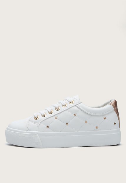 Tenis Lifestyle Blanco-Oro Rosa Royal County of Berkshire Polo Club