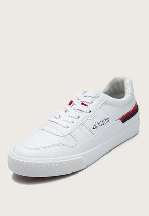 Tenis Lifestyle Blanco-Rojo Royal County of Berkshire Polo Club